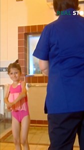 It's Lucianna's favorite time! She heads to the local hospital for hydrotherapy, one of the few chances she has to escape the confines of her body. She loves splashing and gains confidence. It makes her so happy. #Hydrotherapy #Inspiration #Disability #Joy #Confidence #Hospital | Real Stories