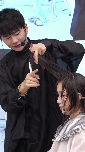 Short curly hair #Chinese style perm #Traditional Chinese style haircut #Chinese style haircut