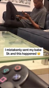 He mistakenly sent 5k instead of 50k and this was his babe reaction | Savage Responses