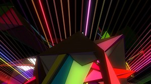 Neon Polygons And Lasers VJ