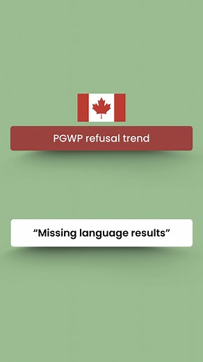 PGWP refused for “missing language results”? We’re seeing a trend: if your test score isn’t in the original application package, officers often don’t accept web-form uploads later. What this means: • “I uploaded after” ≠ counted • Proof must be in the filing bundle (TRF/result details) What you can do: • If you did include results at filing → request reconsideration with submit-package evidence. • If you didn’t → reapply if eligible, promptly with complete results a short LOE, and make sure you 
