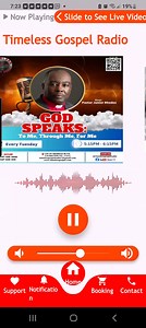 Download the Timeless Gospel Radio station app | Oral Djrichie Richards
