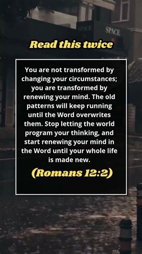 The Romans 12:2 Mistake Most Christians Make #prayer #shorts