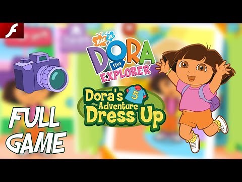 Dora the Explorer™: Dora's Adventure Dress Up (Flash) - Full Game HD Walkthrough - No Commentary