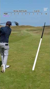 9 holes at Royal Portrush with Riggs. Presented by ‪@EveryManJack‬