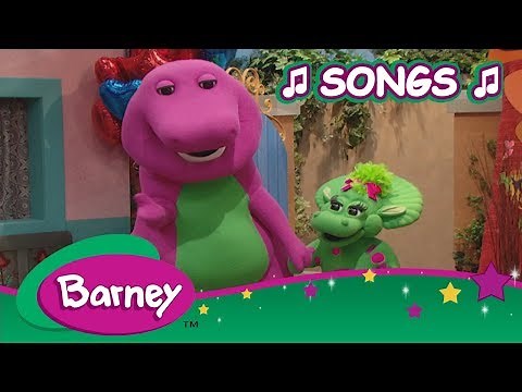 Barney 🎵 Best Song Compilation 🎵 Part 1 ✈️ Let's Go on Vacation
