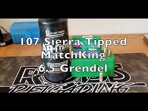 107 Sierra Tipped Match King 6.5 Grendel, AR COMP