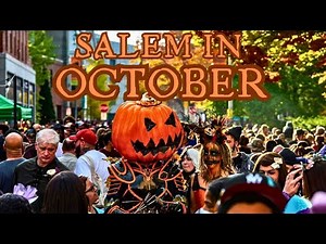 Salem Walking Tour - Visiting Salem Massachusetts in October | Walk around the town of Salem