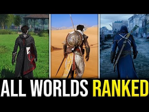 Ranking The World In Every Assassin's Creed Game