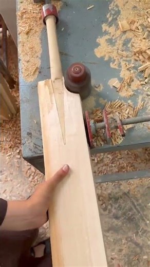 process of making a baseball bat #shortvideo