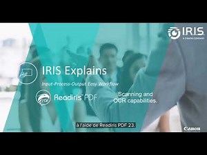 Readiris PDF - Comment utiliser le scan et l'OCR