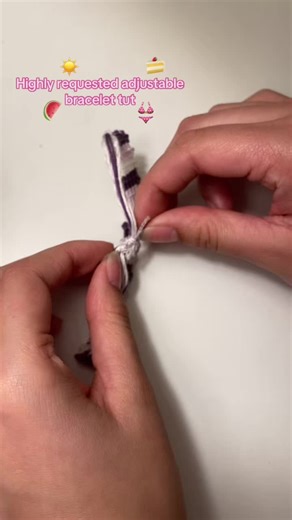 DIY Adjustable Summer Bracelet Tutorial