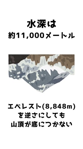 今日の雑学【深海の世界 地球で最も深い海域 #4】 1日1雑学で雑学王へ #101