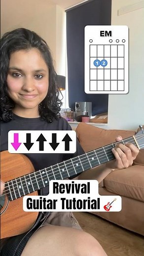 EASY Revival - Zach Bryan Guitar Tutorial 🎸 #shorts