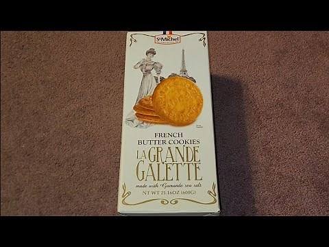Costco Sale Item Review St Michel French Butter Cookies Cookie La Grande Galette Taste Test