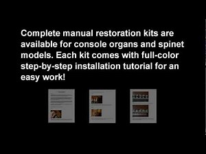 Hammond Organ Keycombs Repair & Restoration Kit