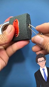 How to unlock a padlock without key 🔐😦 #How #facts #reels #usa #tricks | FactSphere