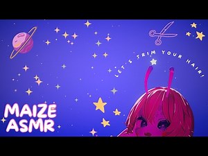 Alien Haircut and Personal Attention ASMR | VRChat Positive Affirmations for Sleep & Scissors