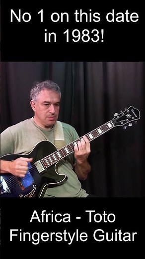 Africa - Toto - fingerstyle guitar - Jake Reichbart - lesson available! #africa #toto