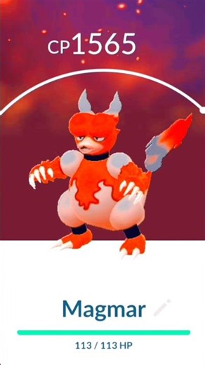 Unexpected Wild Shiny Magmar! Full Red-Hot Catch! #pokemongo