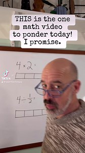 6.1K views · 92 reactions | Are these answers the same?? Dividing by 1/2 and multiplying by 2?? Thanks for commenting. Ask your students. Any insight? Let me know. | Superteacherguy | Facebook