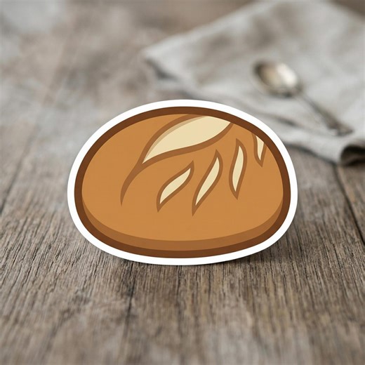 Sourdough Sticker Bread Baking Lover Vinyl Decal Kitchen Aesthetic Waterproof Laptop Water Bottle Gift - Etsy