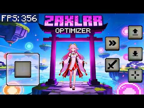Zaxlrr Optimizer V1 For MCPE 26.1+ 🚀 | Ultimate FPS Boost & No Lag Gameplay!
