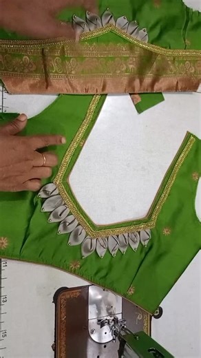 satya on Instagram: "Blouse designs for beginners #viralvideos #trending #fashion #latestfashion #neckdesigns"