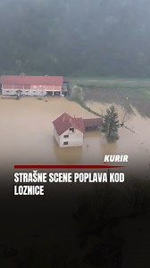 913K views · 5.8K reactions | Strašne scene poplava kod Loznice! Usled obilnih padavina reka Jadar se izlila, a meštani strepe od najavljenih kiša. Voda je već poplavila nekoliko oranica i približila se kućama. Na terenu su vatrogasci spasioci i opštinski Sektor za vanredne situacije. Opširnije na Kurir.rs ,/RINA #kurir | Kurir | Facebook