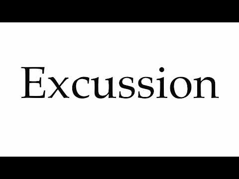 How to Pronounce Excussion