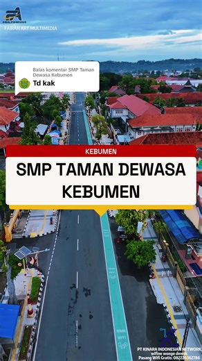 Membalas @SMP Taman Dewasa Kebumen Dokumentasi Drone SMP TAMAN DEWASA KEBUMEN KEC KEBUMEN Kab Kebumen ,semoga terhibur dan menambah wawasan sekolah dan desa yang indah dikebumen khususnya y kka,Jangan lupa follow share like dan coment sedesa kalau perlu kk biar mimin makin menyala😊desadan sekolahan yang lain ditunggu ya semakin banyak folw share semakin cpt diproses mksh udh mau menungggu🫶🏻🔥,oia video ini dipersembahkan oleh PT KINARA INDONESIAN NETWORK(wifibalapKebumen)pasang wifi gratis y 