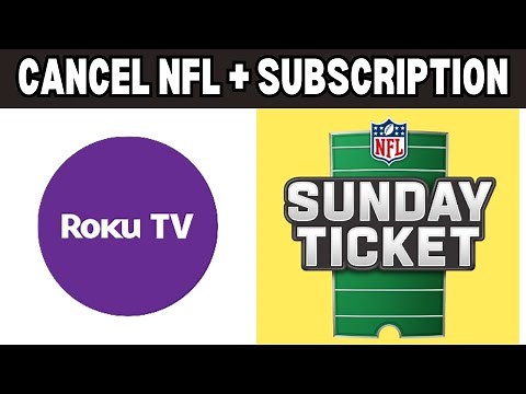 How To Cancel NFL Plus Subscription On Roku