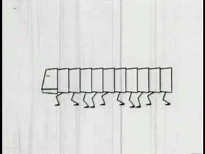 The Flexipede (1967, computer animation)