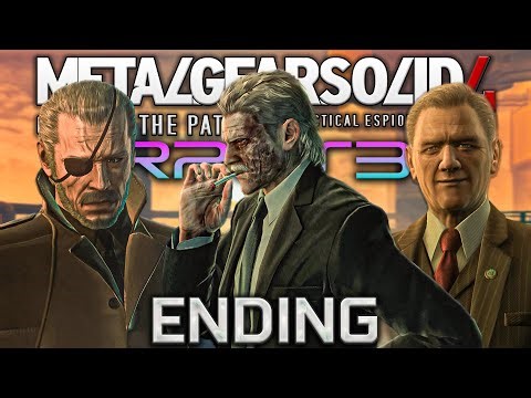 MGS4 Ending | RPCS3 (2K/60/Re-Colored) | No Commentary