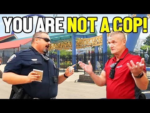Cops DEFEND Citizen From Corrupt Security Guards!