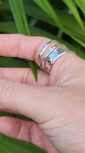 Sterling Silver Inlay Ring Blank: 925 Channel Ring for Makers - Etsy