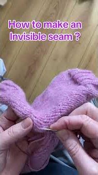 How to make an invisible seam ?