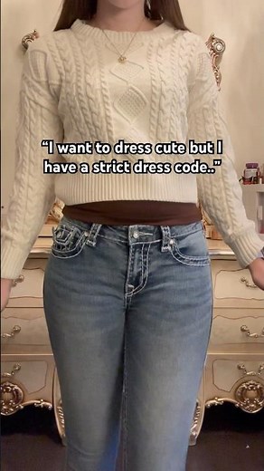 How to dress cute with a strict dress code #outfits #outfit #styles #fashion #outfitideas #style