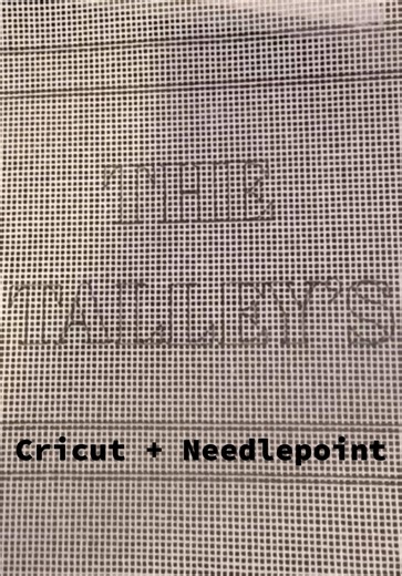 Cricut and Needlepoint: Creative Project Ideas