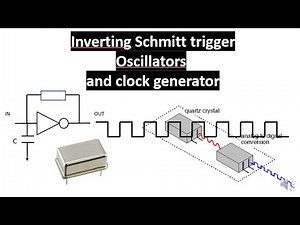 inverting schmitt trigger - oscillator and computer clock