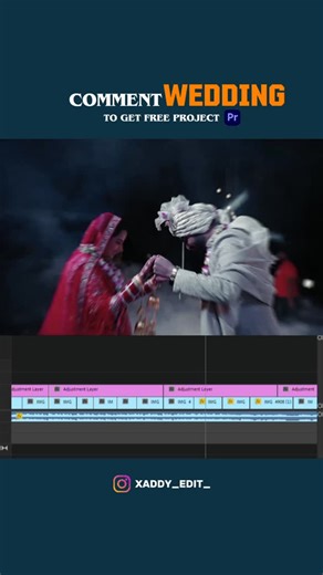 𝗔𝗗𝗗𝗬 𝗘𝗗𝗜𝗧 on Instagram: "Comment (WEDDING) to get free project.."