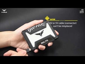 T-FORCE DELTA RGB SSD ASRock Motherboard Installation Tutorial