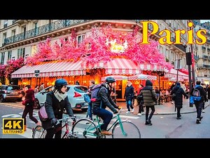Paris, France🇫🇷 - Le Marais, Paris January 2023 4K HDR Walking tour | Paris 4K | A Walk In Paris