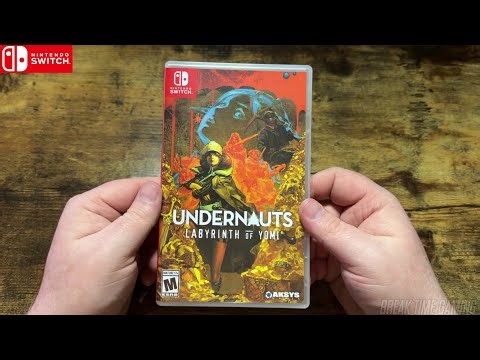 Undernauts Labyrinth of Yomi Nintendo Switch Unboxing