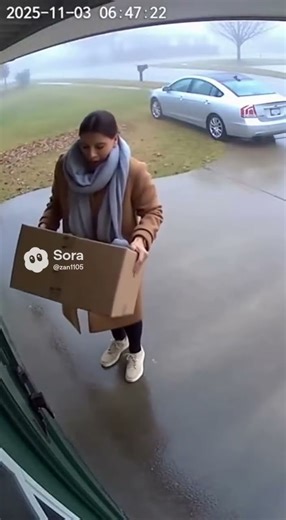 The Squawking Parrot Scare #doorbellcam #funny #porchpirate #memes