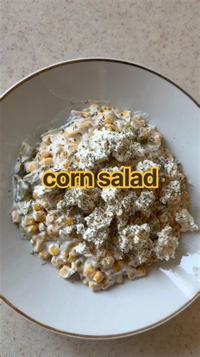 🌽 The Easiest Corn Salad You’ll Ever Make! 🤤