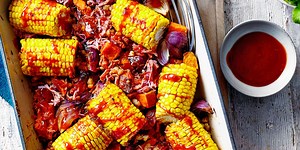 BBQ Ham Traybake