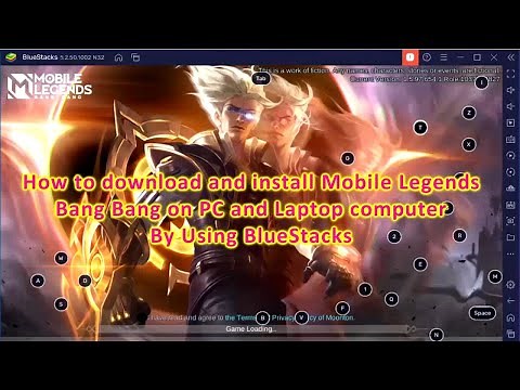 How to Download install and Sign in Mobile Legends Bang Bang Using BlueStacks 5 Play in PC or Laptop