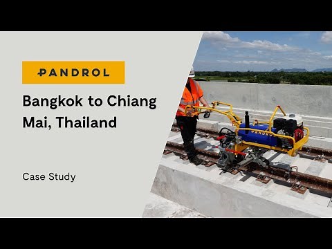 Fastclip Baseplate - Bangkok to Chiang Mai, Thailand - Pandrol Case Study