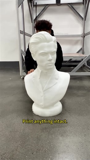 Printed Leonardo DiCaprio? Yes. Dowell3D made it in one seamless piece — no assembly, pure detail. Want to learn more about the printer? DM us or click our homepage link to learn more. Model：DM12-16pro #3dprinter #3dprinting #large3dprinter #dowell3dprinter #sculpture